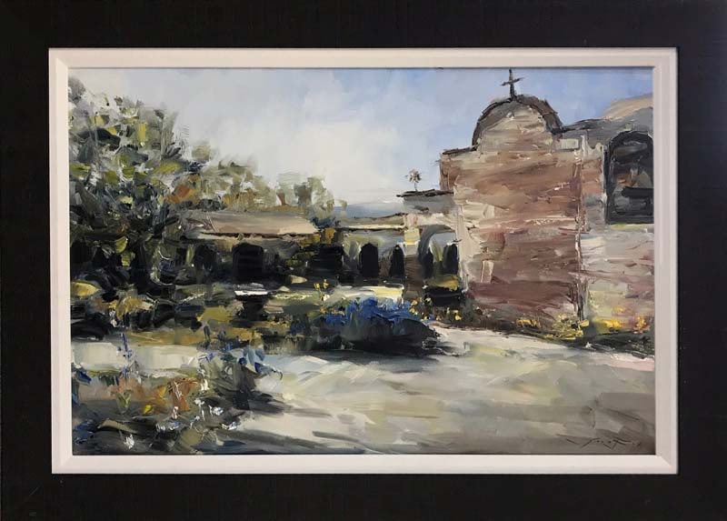 Jorn Fox (American 1954) Original Painting on canvas by Jorn Fox: Original Painting on canvas. Approx 30x20. One-of-a-kind original. Hand signed by the artist Jorn Fox (American 1954) Custom Framed. Includes Certificate of Authenticity. This work was purchased