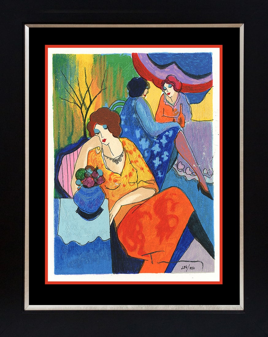 Itzchak Tarkay (israeli 1935-2012) Limited Edition Serigraph (1 of 1)