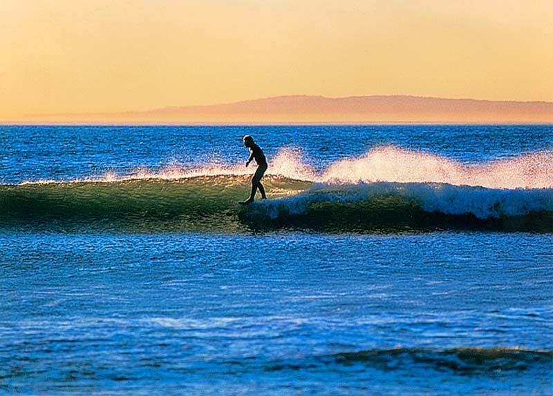 Nick Rodionoff (American 1950-1978) Limited Edition Photography on canvas-Sandy Sky Surfer approx. (1 of 1)