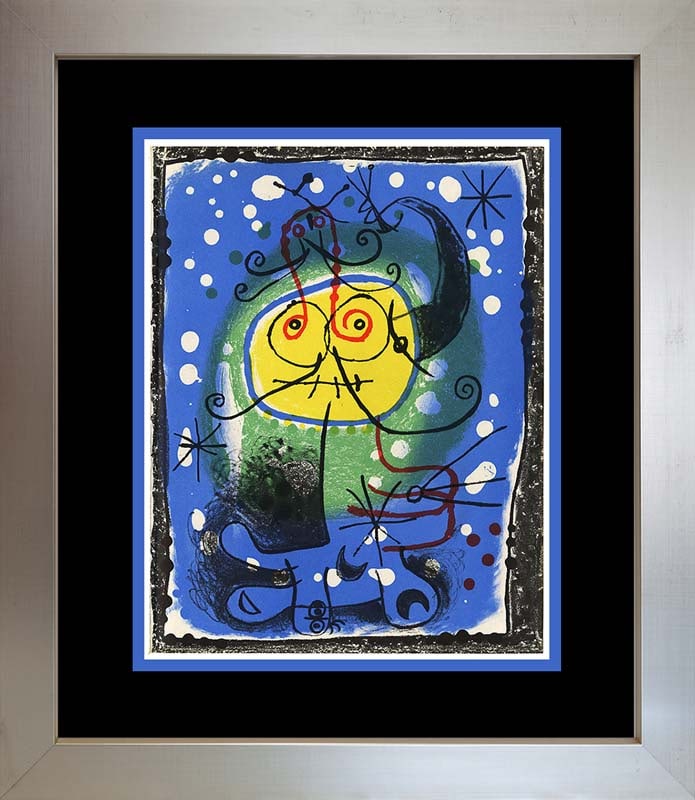 Joan Miro (Spanish 1893-1983) Lithograph after Miro from 1968 (1 of 1)