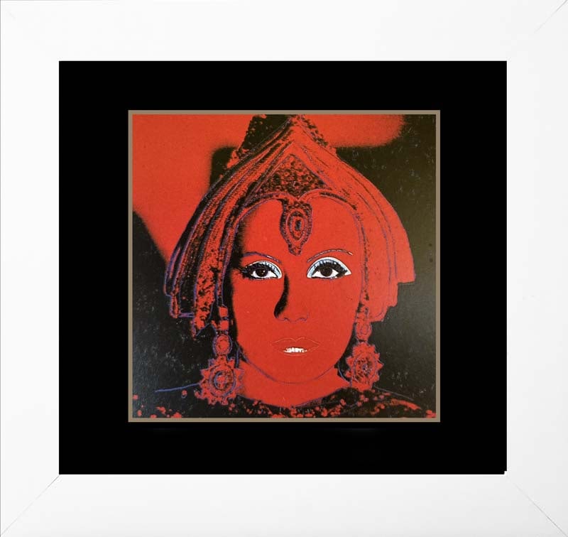 Andy Warhol (American, 1928-1987) Screenprint. The Star with Diamond Dust 1981 Greta Garbo (1 of 1)