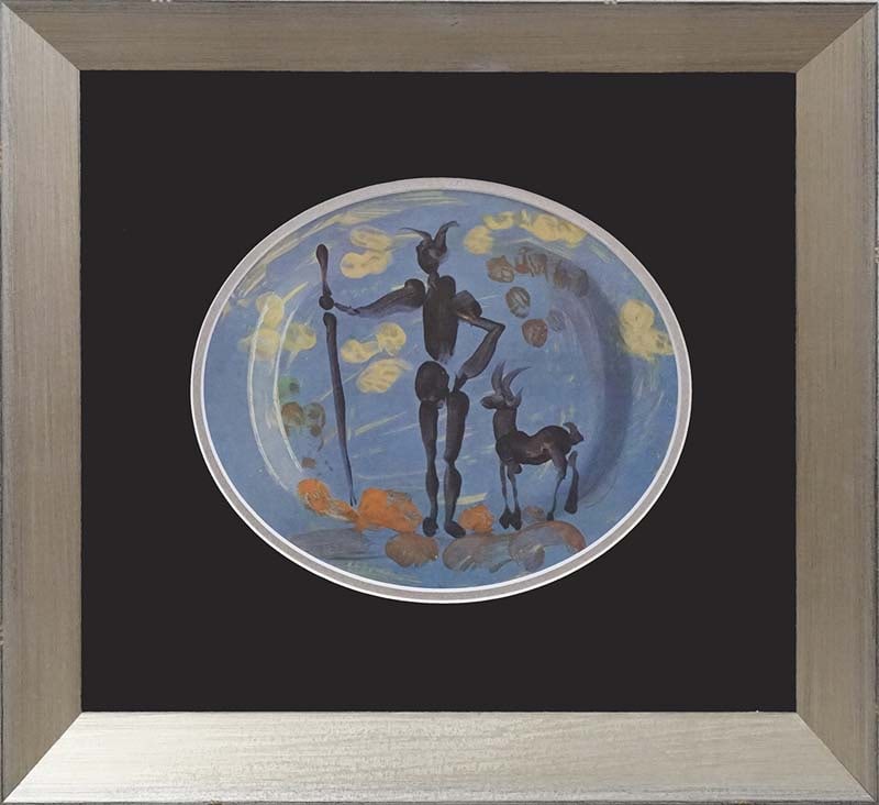 Pablo Picasso (Spanish 1881-1973) Serigraph from 1965: Pablo Picasso (Spanish 1881-1973) Serigraph from 1965 Approx 24x20 inches Custom framed and includes certificate Art Artwork Artist.