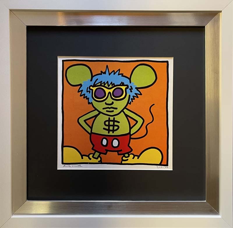 Keith Haring (American 1958-1990) Color Plate Lithograph (1 of 1)