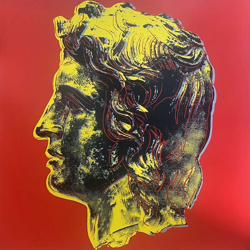 Andy Warhol (American, 1928-1987) Screenprint Alexander the Great Serigraph (1 of 1)