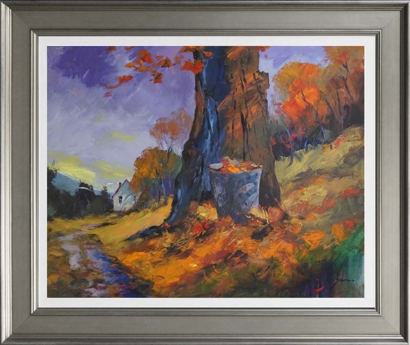 Michael Schofield (American 1947) Original Painting on canvas Michael Schofield: Michael Schofield Original oil painting on canvas - Landscape One of a kind original Hand signed by the artist. Approx 30x40 inches Custom framed and includes certificate. This work was purchased dire