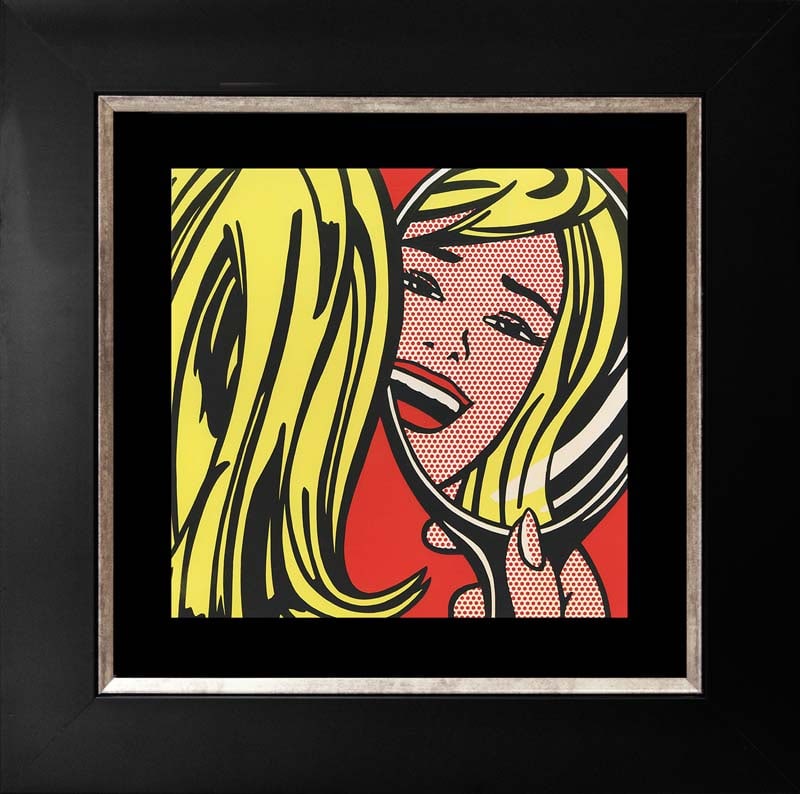 Roy Lichtenstein (American 1923-1994) Lithograph from 1965: Roy Lichtenstein (American 1923-1994) Lithograph from 1965. Approx 24x20 inches. Professionally framed. Includes a certificate. Art Artwork Artist.
