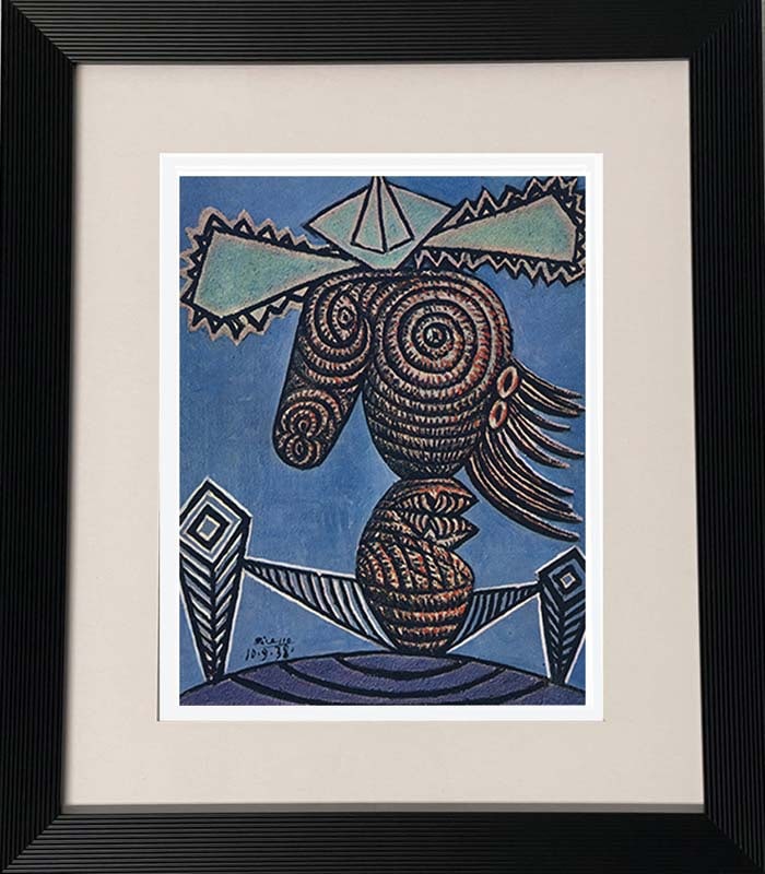 Pablo Picasso (Spanish 1881-1973) Color Plate Lithograph (1 of 1)