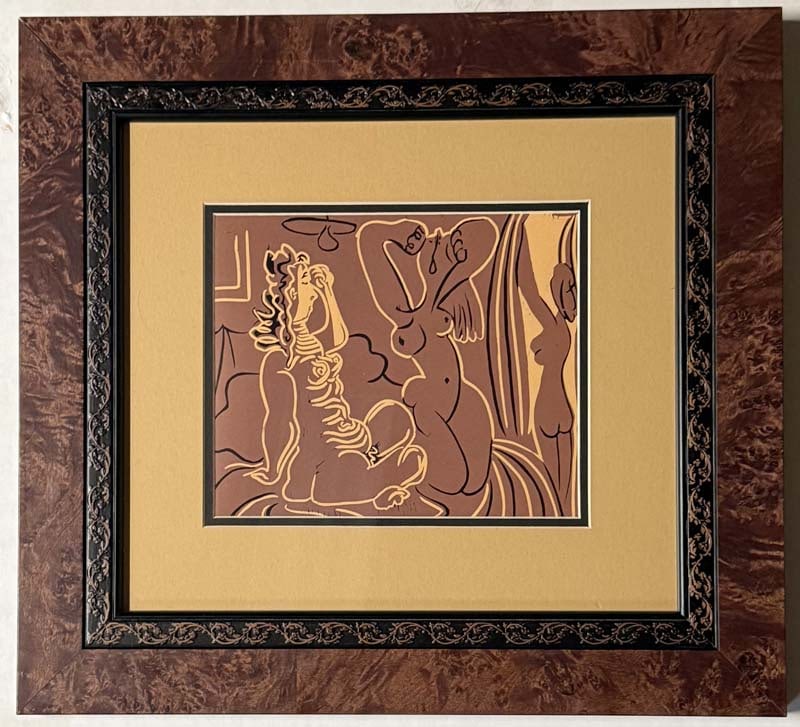 Pablo Picasso (Spanish 1881-1973) linocut 1970 (1 of 1)