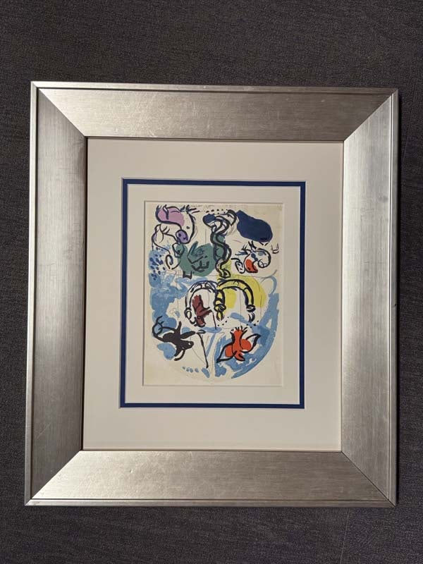 Marc Chagall (Russian-French 1887-1985) Original Lithograph 1976 (1 of 1)