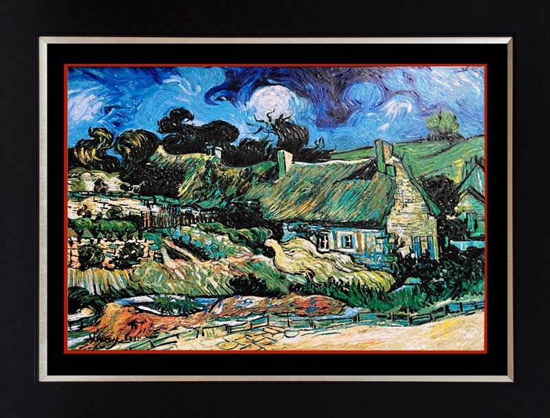 Vincent Van Gogh (Netherlands 1853-1890) Hand Embellished Painting oil painting on canvas Limited: Vincent Van Gogh (Netherlands 1853-1890) Hand Embellished Painting oil painting on canvas after Van Gogh Limited Edition Custom framed Signed in the Plate and numbered. Approx 24x18 inches image size 