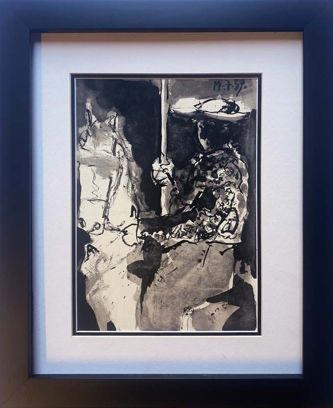 Pablo Picasso (Spanish 1881-1973) Lithograph from 1961 (1 of 1)