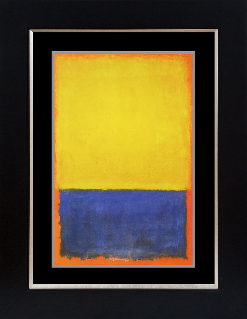 Mark Rothko (American 1903-1970) Color Plate Lithograph (1 of 1)