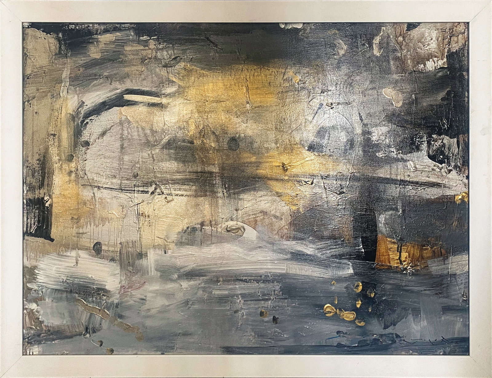 Jorn Fox (American 1954) Original Painting on canvas (1 of 1)