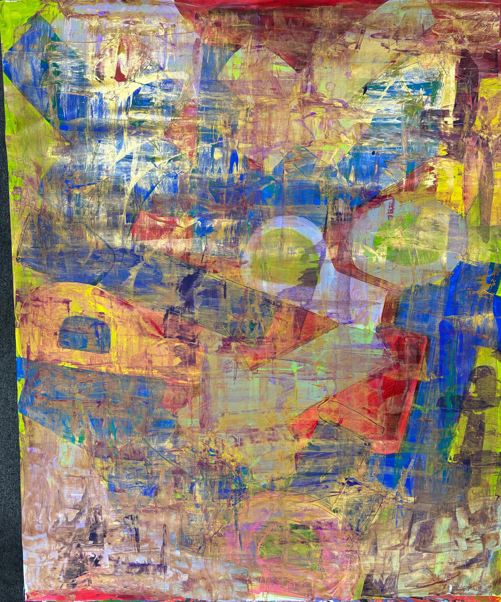 Original Painting on canvas by Art Chorny (American - Ukranian 1965) Abstract (1 of 1)