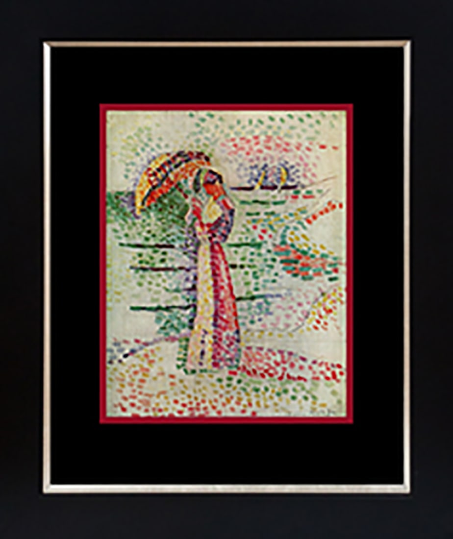Henri Matisse (French 1869-1954) color plate Lithograph after Matisse: Henry Matisse (French 1869-1954) Color Plate Lithograph Henri Matisse Approx 24x20 inches. Includes Certificate of Authenticity. Professionally framed. Art Artwork Artist.