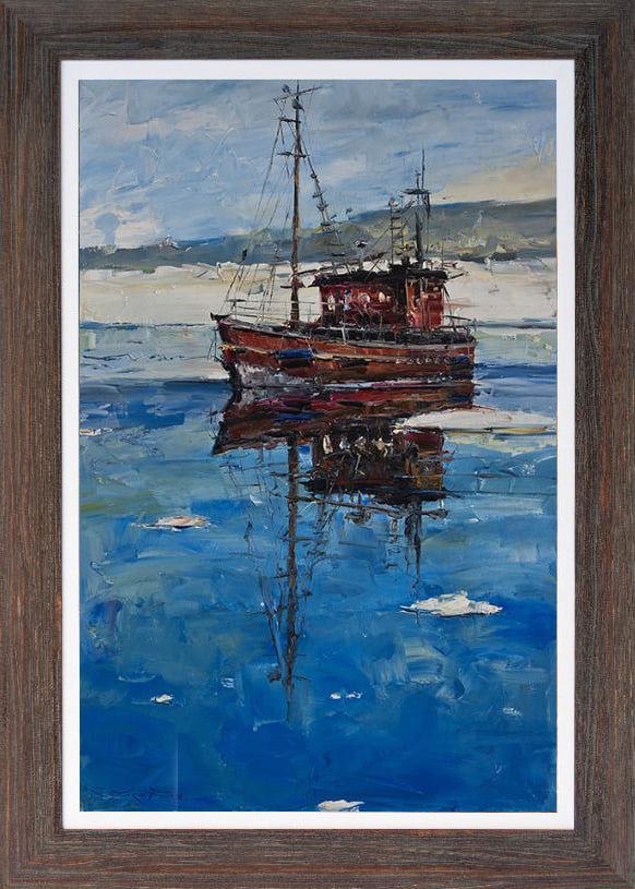 Jorn Fox (American 1954) Original Painting on canvas (1 of 1)