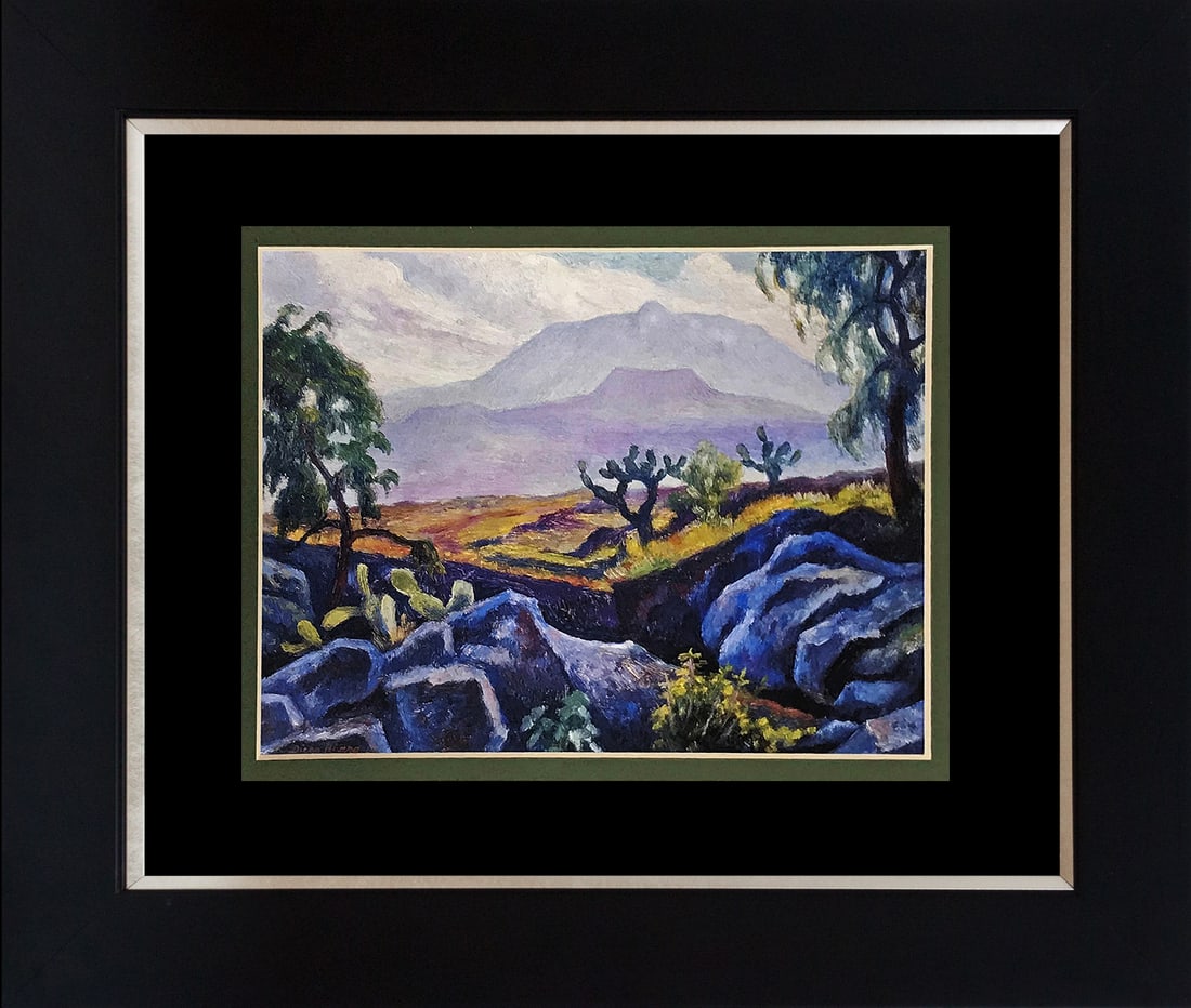 Diego Rivera (Mexican 1886-1957) Color Plate Lithograph after Rivera (1 of 1)