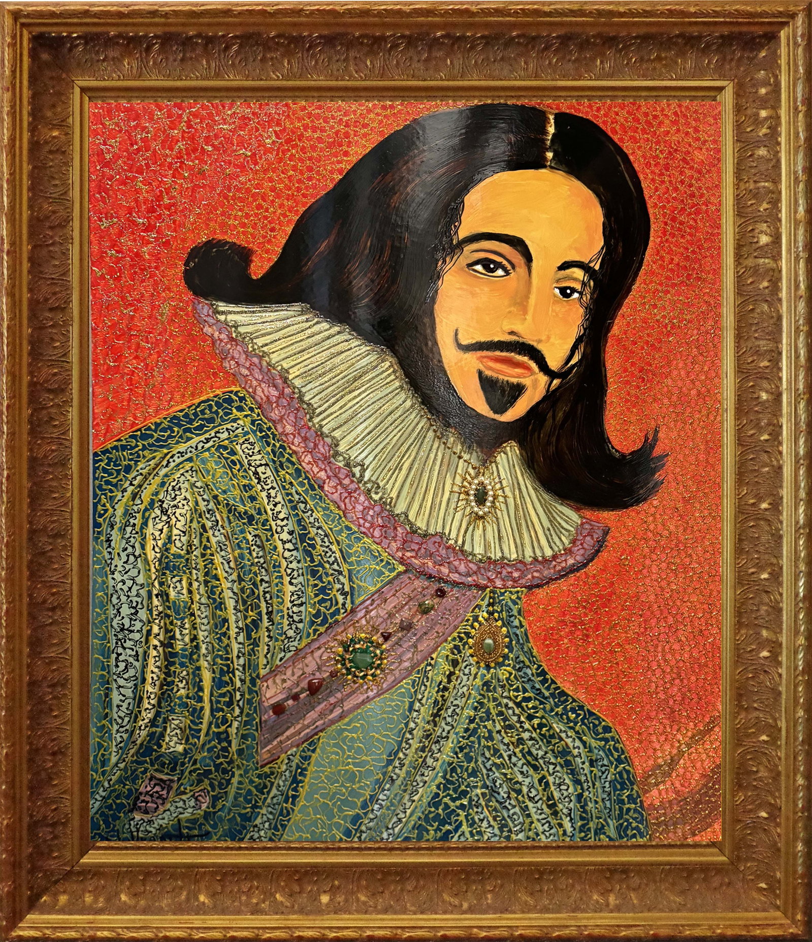 William Verdult (Dutch 1939-2016), the Dutch Master Original on board Charles I: Original on board Charles I by William Verdult (Dutch 1939-2016), the Dutch MasterOriginal on board Charles I by William Verdult, the Dutch Master. One of a kind original Hand signed by the artist. Ap