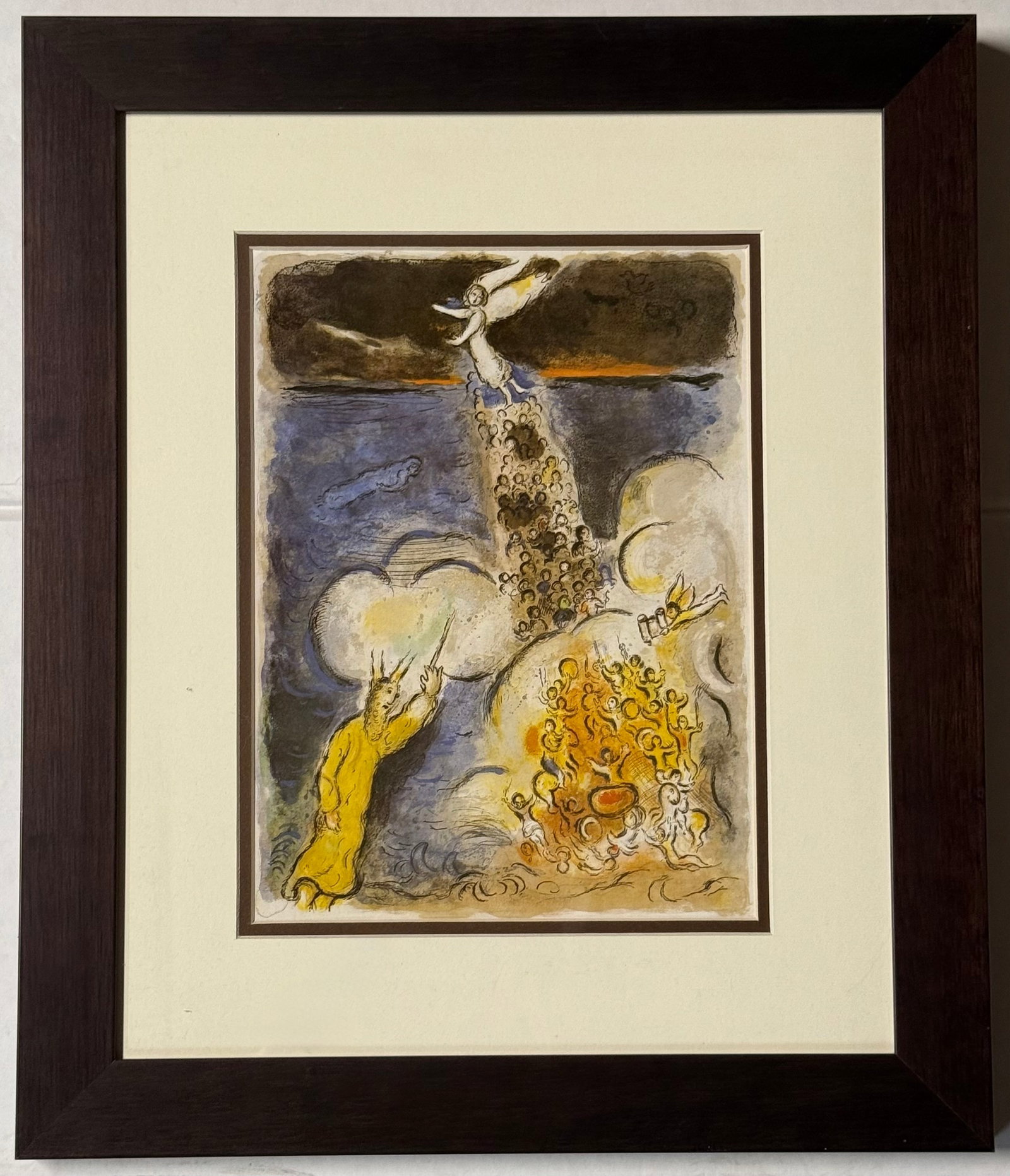 Marc Chagall color plate lithograph (1 of 1)