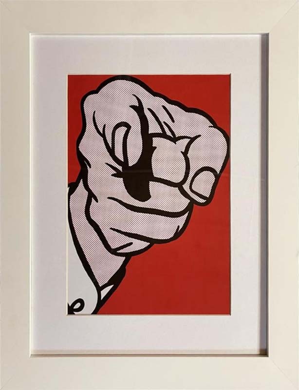 Roy Lichtenstein (American 1923-1994) fine art print: Roy Lichtenstein (American 1923-1994) fine art print 1975. Approx. 22 x 20 inches. Custom framed and includes documentation. Art Artwork Artist.