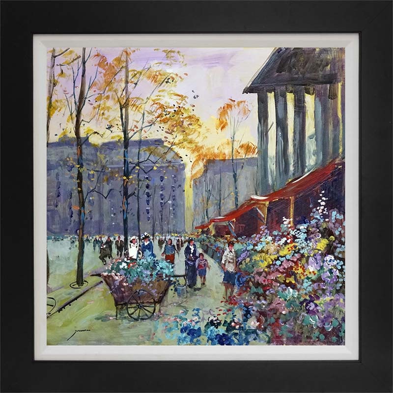 Michael Schofield (American 1947) Hand Embellished Painting on canvas: Michael Schofield (American 1947) Hand Embellished Painting on canvas Limited Edition. Approx 26x30 inches. Hand signed by the artist. Includes Certificate of Authenticity. Custom framed. This work wa