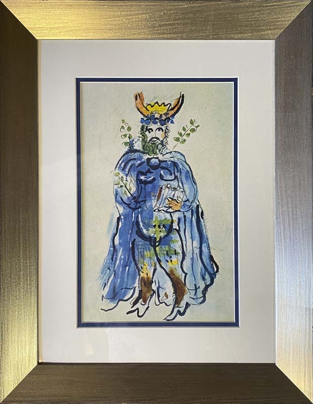 Marc Chagall (Russian-French 1887-1985) Marc Chagall (Russian-French 1887-1985) Lithograph from: Marc Chagall (Russian-French 1887-1985) Lithograph from the Ballet 1970Marc Chagall Original Lithograph from 1970. Approx 24x20 inches Custom framed includes certificate. Art Artwork Artist.