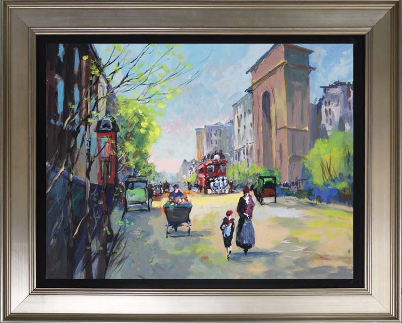 Michael Schofield (American 1947) Original Painting on canvas by Michael Schofield (American 1947): Michael Schofield (American 1947) Original Painting on canvas. Hand signed by the artist. Approx 30 x 24 inches. One of a kind original. Includes certificate. Custom framed. This work was purchased di