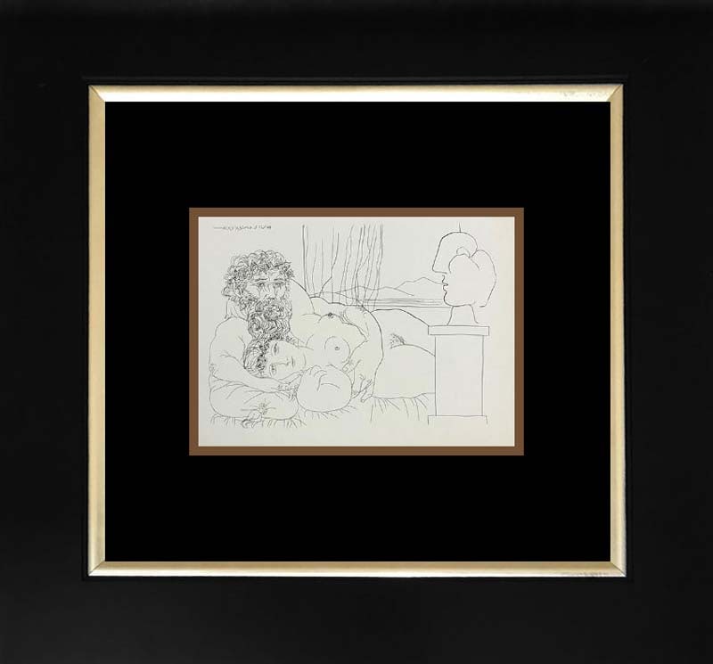 Pablo Picasso (Spanish 1881-1973) lithograph from over 50 years ago Vollard Collection: Pablo Picasso (Spanish 1881-1973) lithograph from over 50 years ago Vollard CollectionPablo Picasso lithograph from the Vollard Collection 1956 Paris. Image size 10x 8 inches and approx 24 x 20 inches