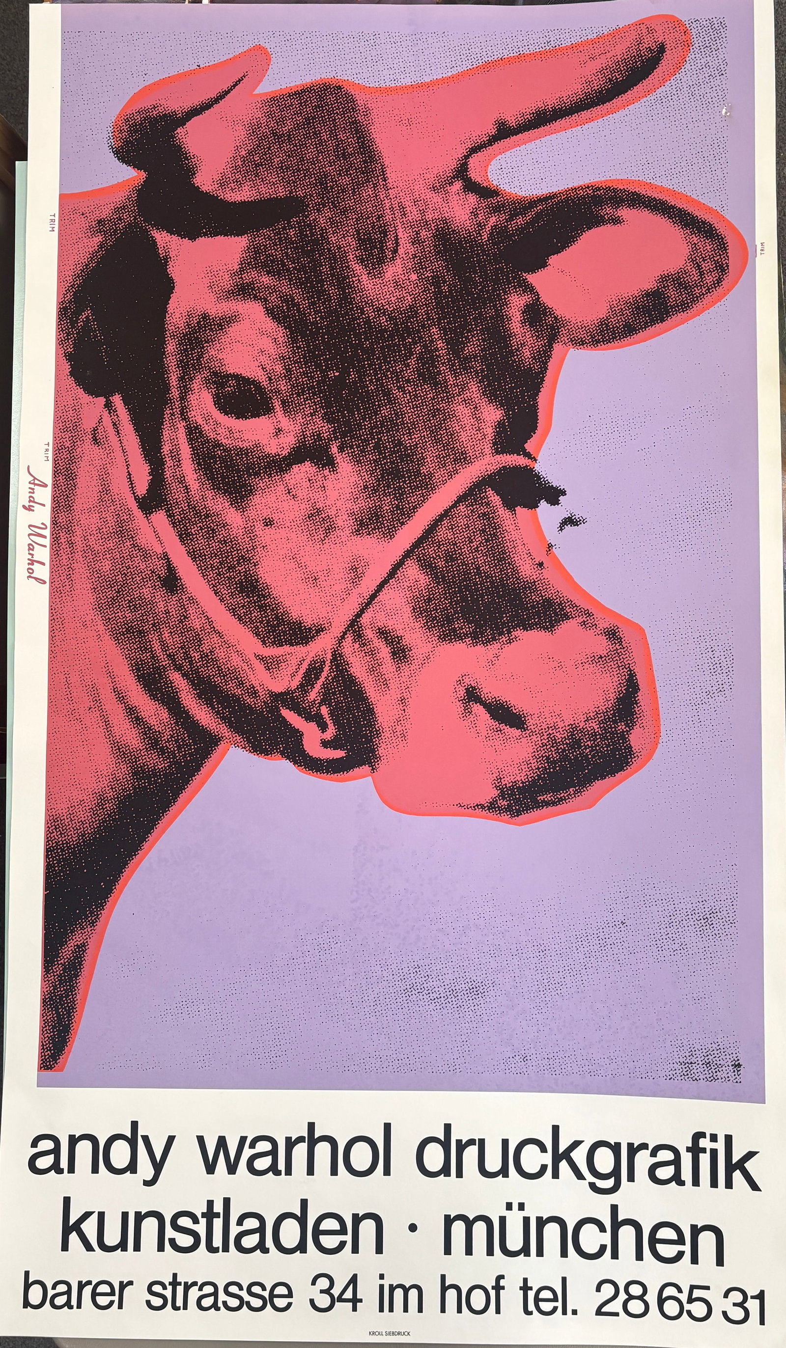 Andy Warhol Proof for Exposition silkscreen serigraph (1 of 1)