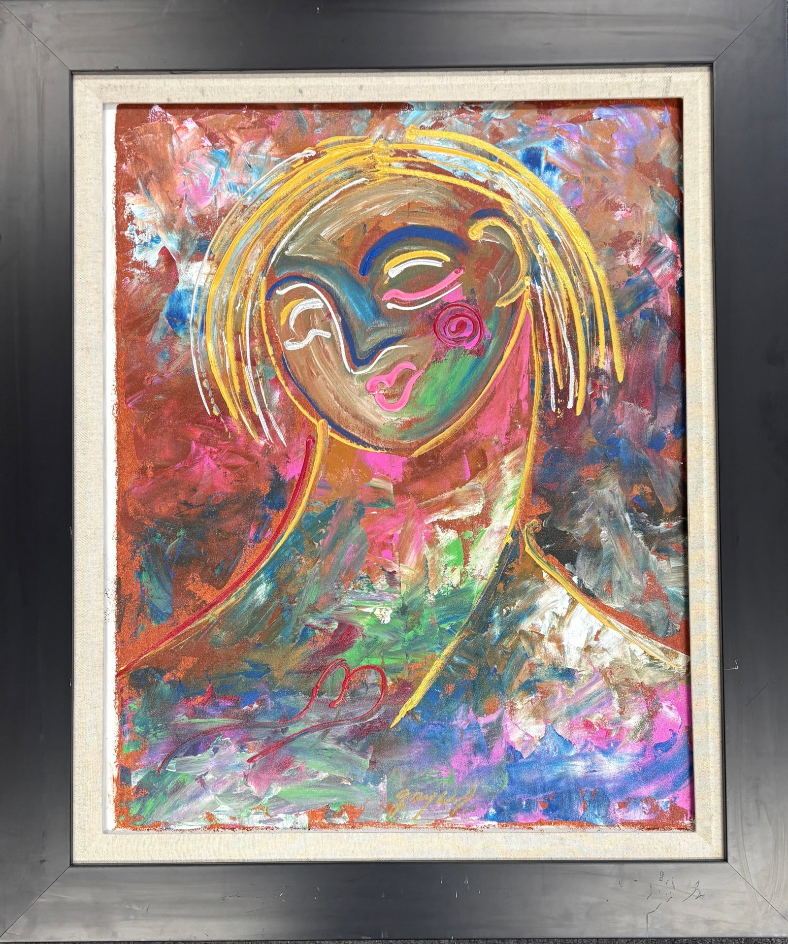 Gaylord Soli Original oil on canvas (1 of 1)