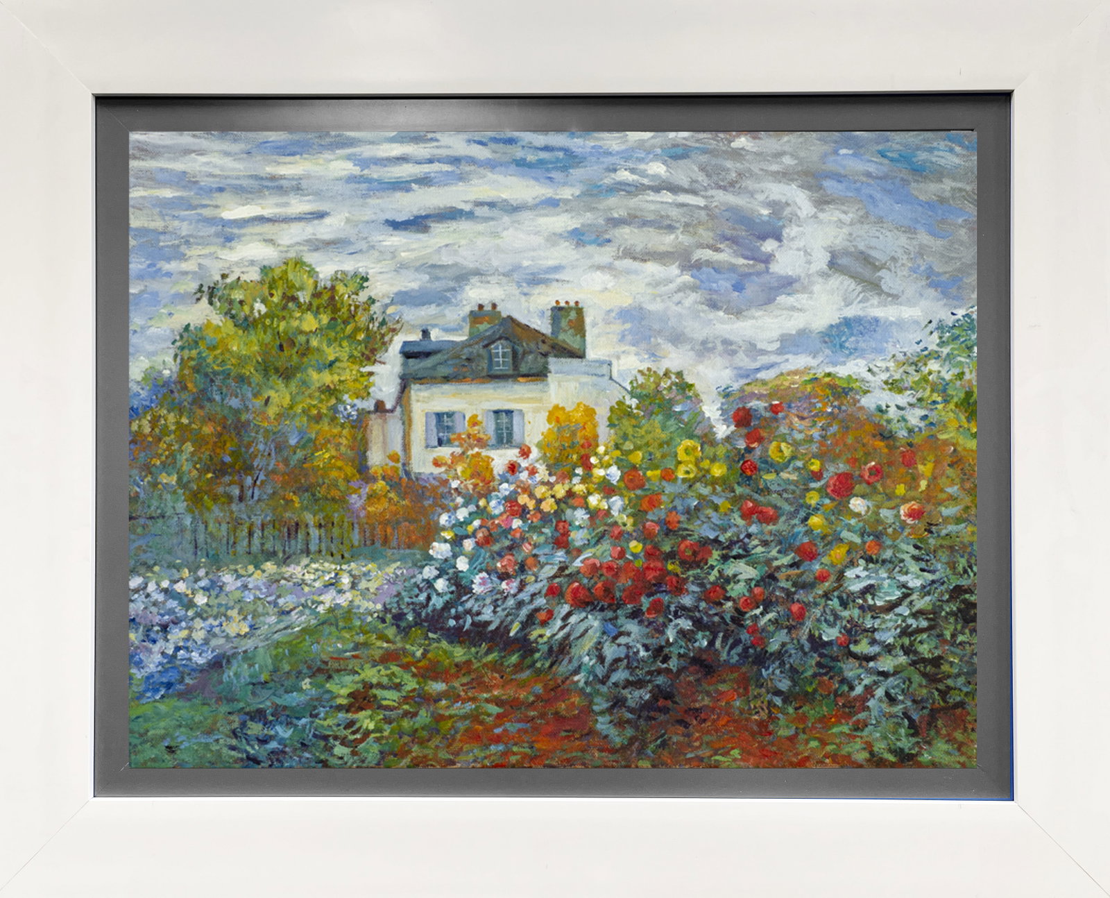 David Lloyd Glover (American 1949) Original Mixed Media Painting on canvas by David Lloyd Glover: Mixed media original by David Lloyd Glover. Hand signed by the artist. On canvas. Approx 18x24 inches image size. Custom framed and includes certificate. This work was purchased directly from the arti