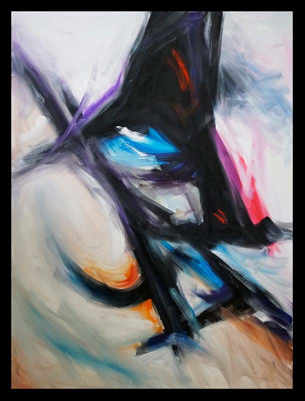 Robert Copple (American 1963) Original Abstract on canvas (1 of 1)
