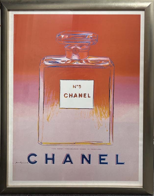 Andy Warhol (American 1928-1987) Lithograph Chanel (1 of 1)