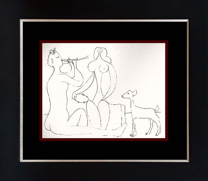 Picasso (Spanish 1881-1973) Original Lithograph 1955 from the Antibes Collection (1 of 1)