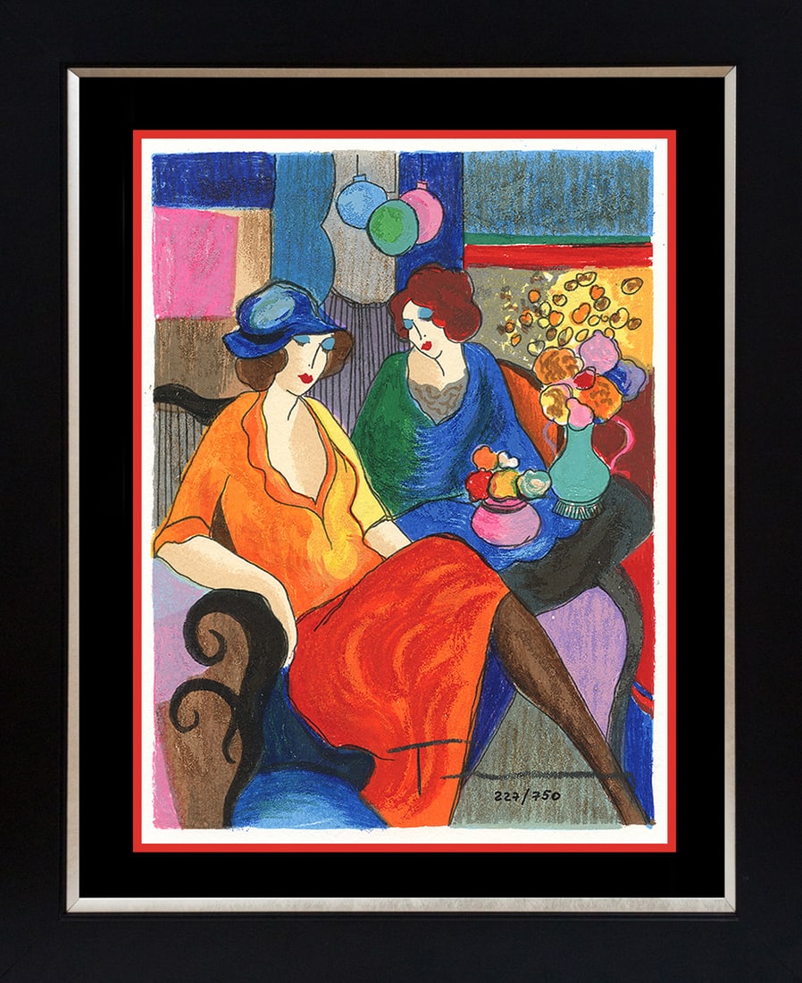 Itzchak Tarkay (israeli 1935-2012) Limited Edition Serigraph (1 of 1)