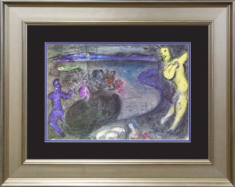 Marc Chagall (Russian-French 1887-1985) Lithograph Hand signed: Marc Chagall (Russian-French 1887-1985) Lithograph Hand signedMarc Chagall Hand Signed Lithograph. This lithograph is hand signed by the artist. Custom framed. Includes certificate of authenticity. Ap