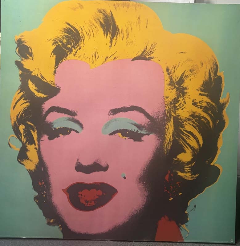 Andy Warhol (American, 1928-1987) 1967 Marilyn Monroe original screenprint vintage 1993 on wood: Andy Warhol (American, 1928-1987) 1967 Marilyn Monroe original screenprint vintage 1993 beautiful condition. Published by Achenbach Dusseldorf and te Neues Printed in Germnay Andy Warhol Foundaiton 38
