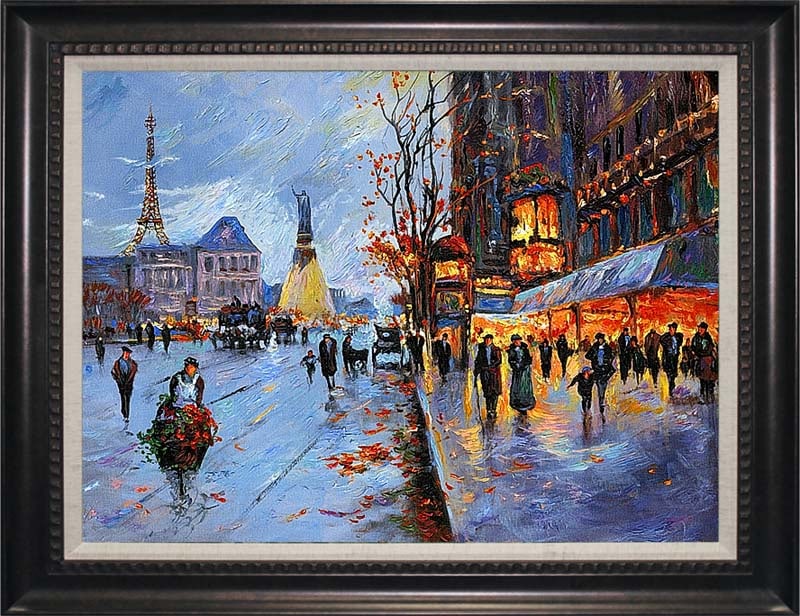 Michael Schofield (American 1947) Limited Edition Hand Embellished Painting canvas Michael Schofield: Michael Schofield (American 1947) Limited Edition Hand Embellished Painting canvas Michael Schofield Paris Hand signed by Michael Schofield Limited Edition of 25. Includes Certificate of Authenticity.