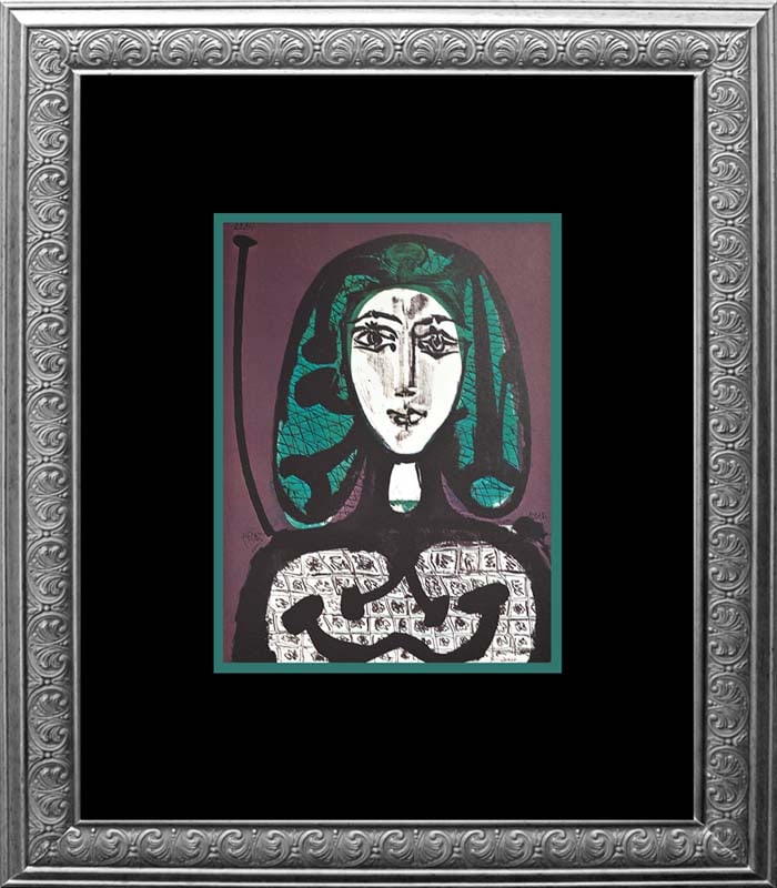 Pablo Picasso (Spanish 1881-1973) 1973 Color Plate Lithograph (1 of 1)