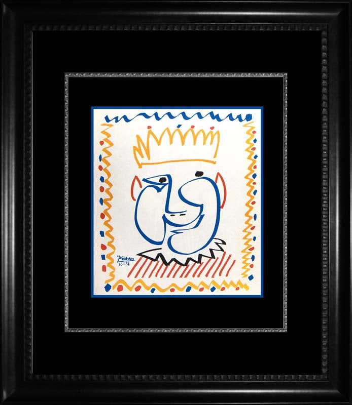 Pablo Picasso (Spanish 1881-1973) 1964 Lithograph: Pablo Picasso (Spanish 1881-1973) 1964 Lithograph Signed and dated by the artist in the plate. Approx 18x22 inches. Custom framed. Includes Certificate of Authenticity. Art Artwork Artist.