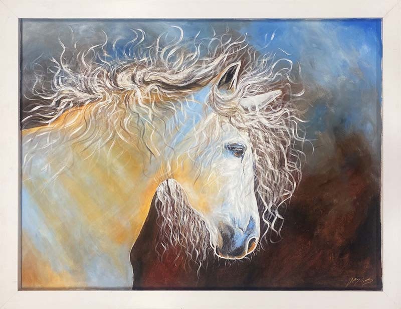 Gaylord Soli (American 1939) Original Painting on canvas by Gaylord Soli: Gaylord Soli (American 1939) Original oil painting on canvas Hand signed by the artist One of a kind original by Gaylord Soli Approx 40x30 inches Custom framed This work was purchased directly from th
