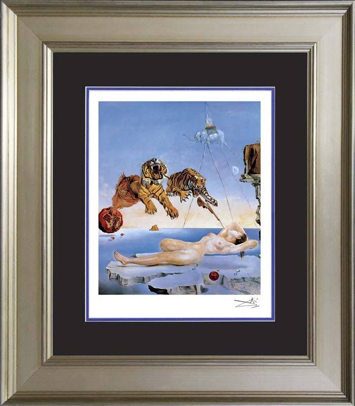 Salvador Dali (Spanish 1904-1989) Seconds Before Awakening Limited Edition: Salvador Dali (Spanish 1904-1989) Seconds Before Awakening Limited Edition Salvador Dali. Limited Edition lithograph approx 24 x 28 inches. The signature is in the plate. Includes documentation. Art A