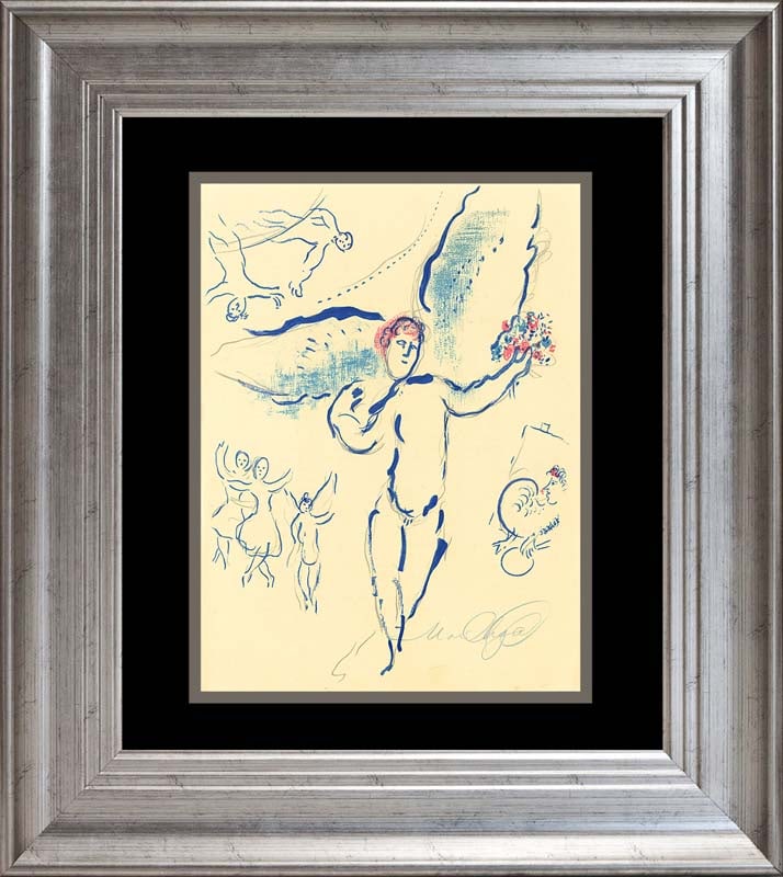 Marc Chagall (Russian-French 1887-1985) Marc Chagall lithograph from 1970 (1 of 1)