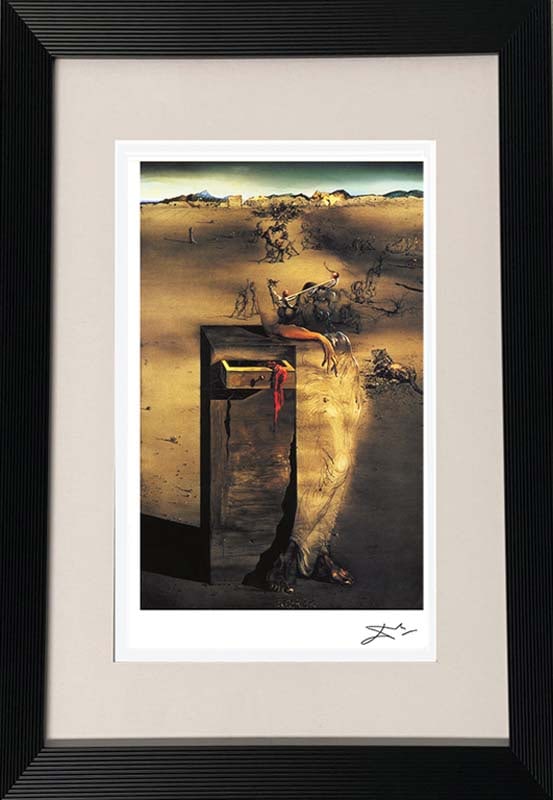 Salvador Dali (Spanish 1904-1989) color plate lithograph: Salvador Dali (Spanish 1904-1989) color plate lithograph Custom framed and includes certificate. Approx 20x22 inches. Art Artwork Artist.