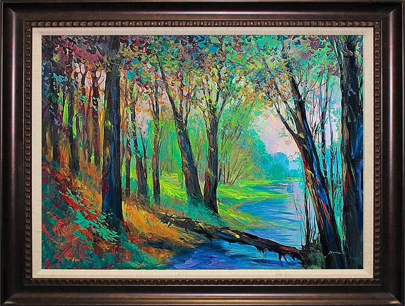 Michael Schofield (American 1947) Original Painting on canvas Michael Schofield landscape (1 of 1)
