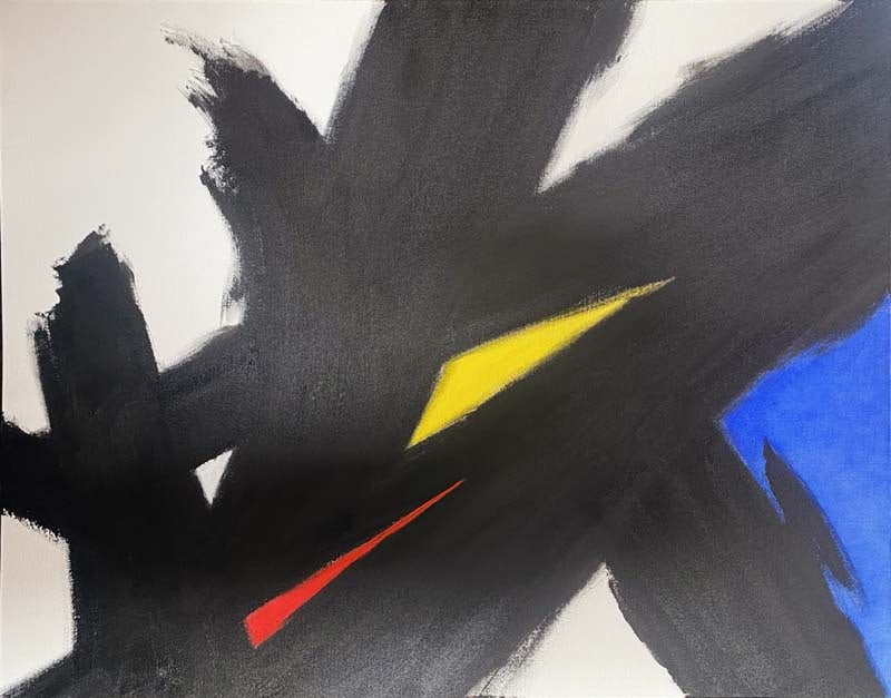 Robert Copple (American 1963) Original Painting on canvas Abstract (1 of 1)