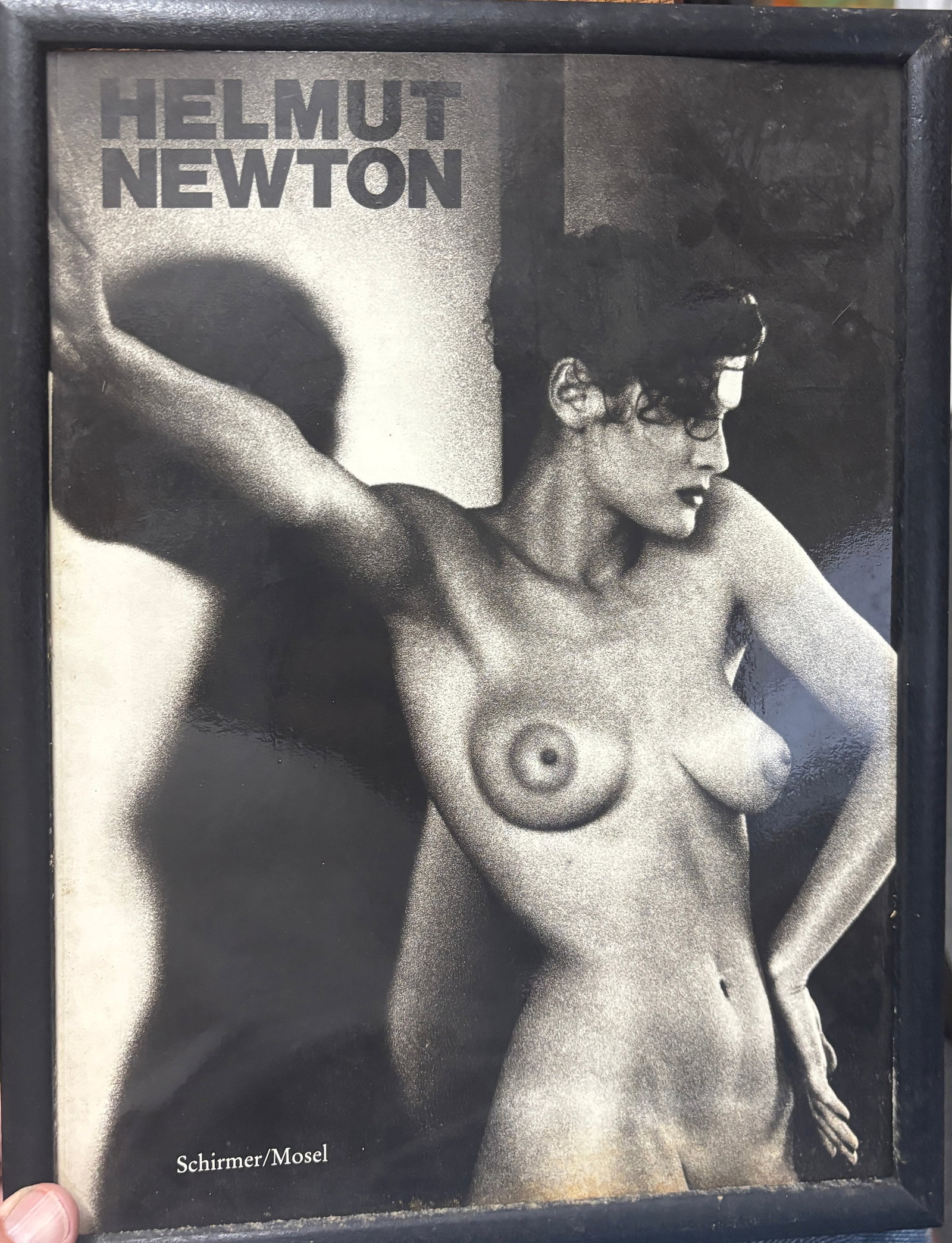 Helmeet Newton original vintage photograph black: Helmeet Newton original vintage photograph black Approx 13 x 10 inches