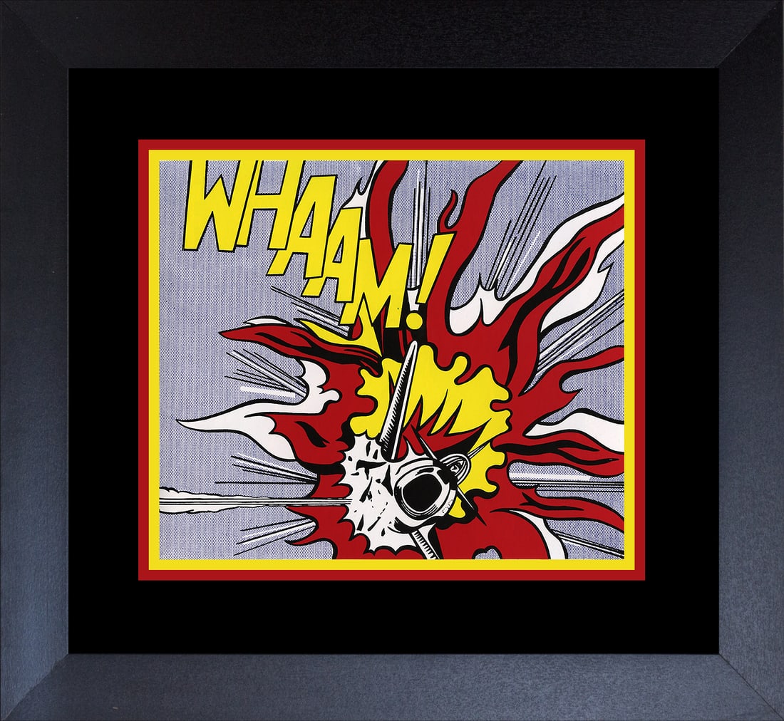Roy Lichtenstein (American 1923-1994) Color Plate Lithograph (1 of 1)