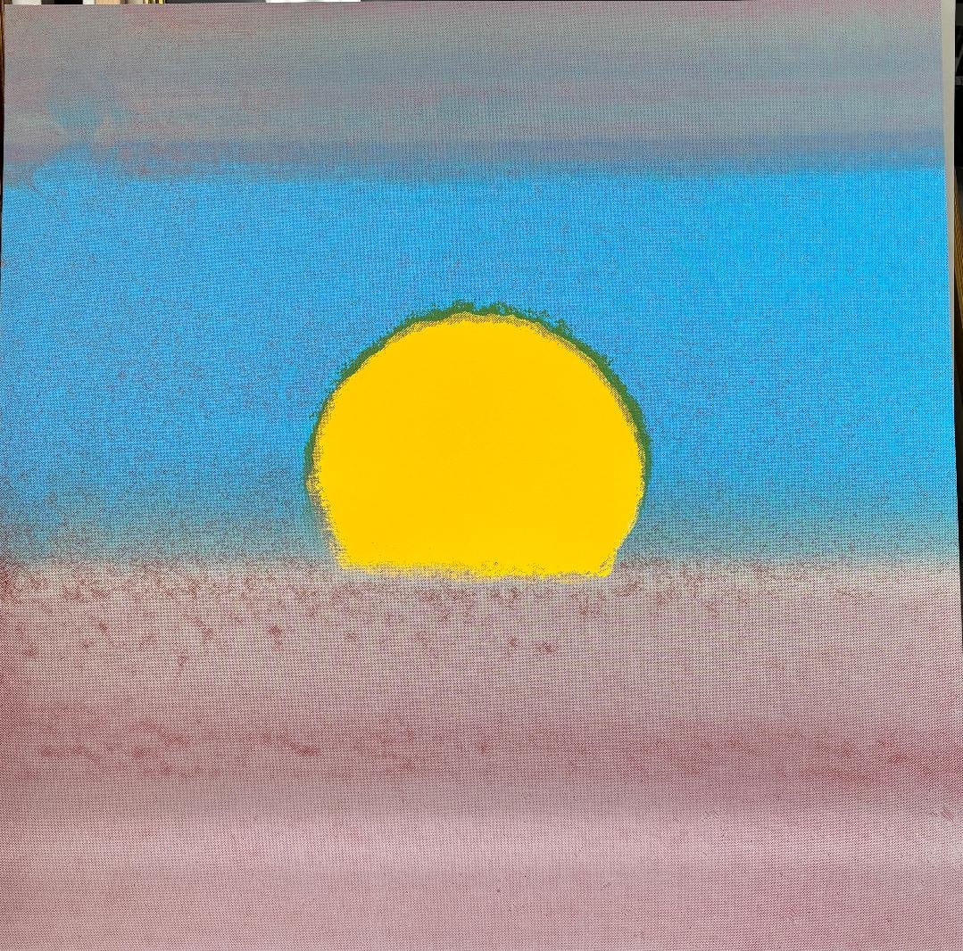 Andy Warhol (American, 1928-1987) Serigraph Sunset 1972 (1 of 1)