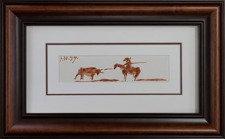 Pablo Picasso (Spanish 1881-1973) Lithograph from 1961
